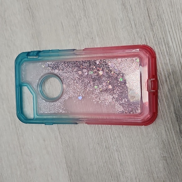 Iphone 7 Liquid Glitter Case - Picture 1 of 7